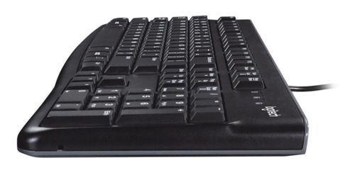 Teclado Y Mouse Combo Logitech Usb Cable Mk120-2