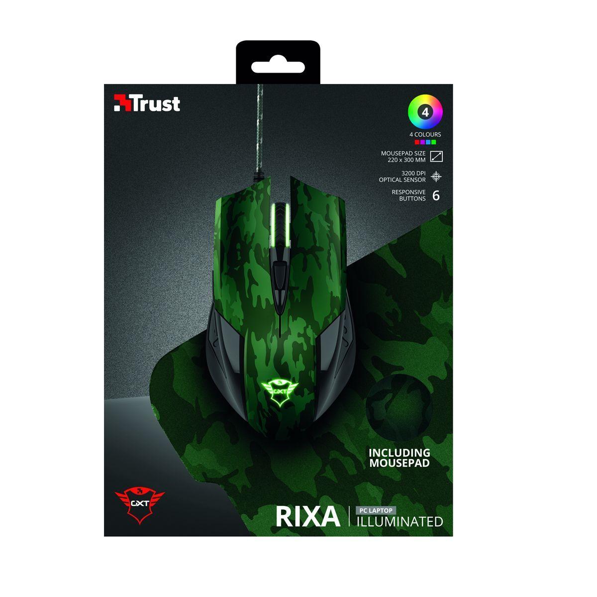 Kit Gamer Mouse + Mousepad GXT 781 Trust-6