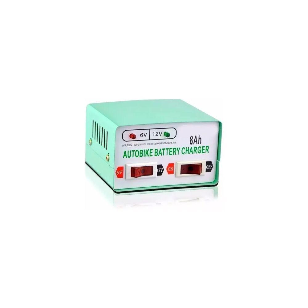 Cargador De Bateria Para Autos Y Motos 12v / 6v - 8ah-0