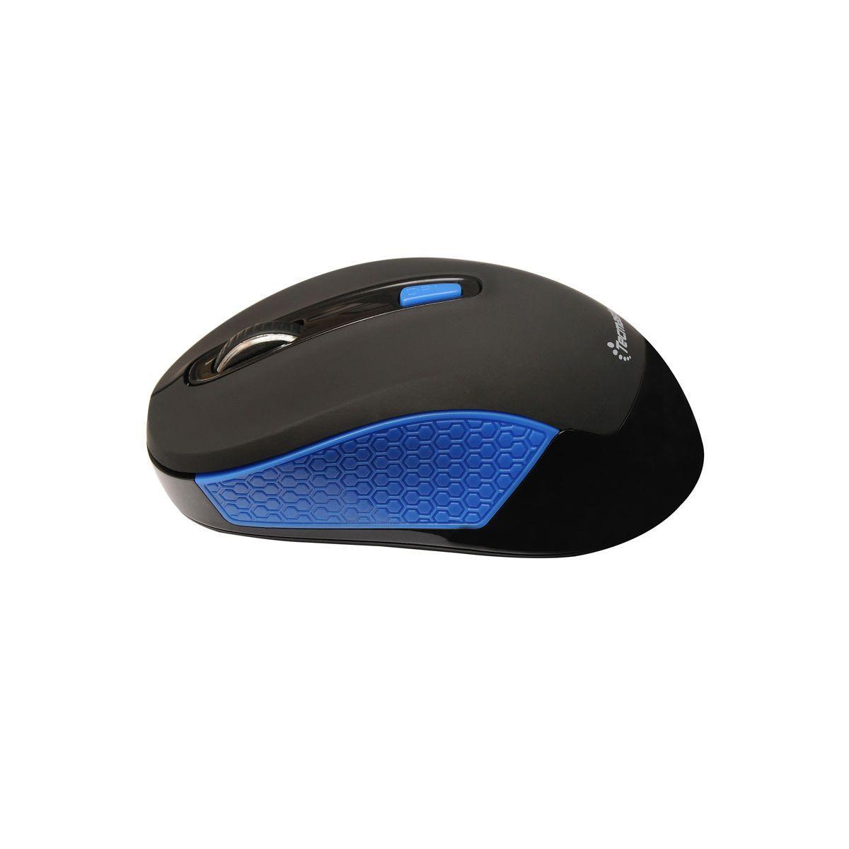 Mouse Inalambrico Tecmaster 382 Azul -0