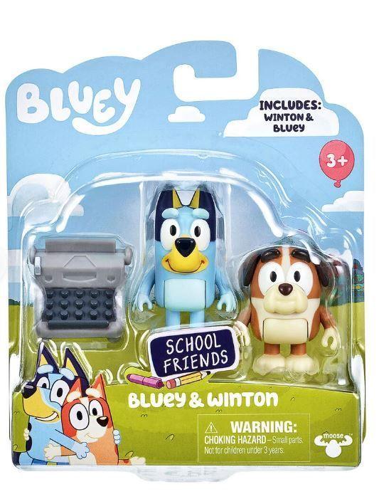 Pack 2 Figura de Acción Bluey & Winton-1