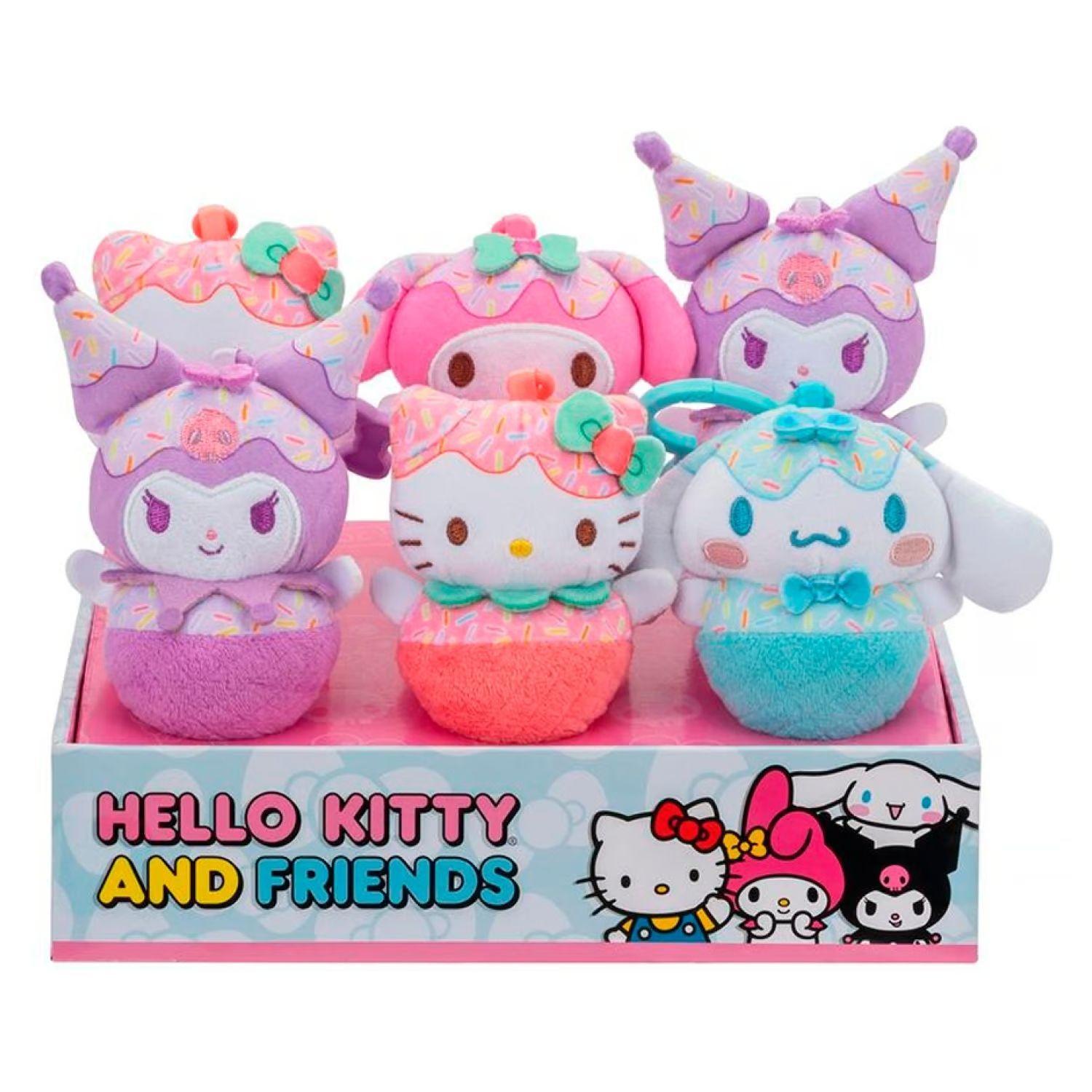 Peluche: Hello Kitty and Friends 10 Cm Con Clip - HELLO KITTY-1