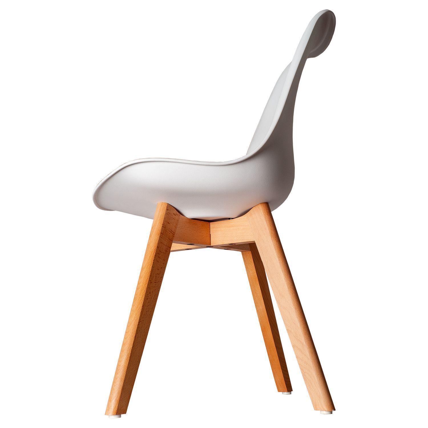 Comedor 4 sillas Blanco modelo Alberta-6