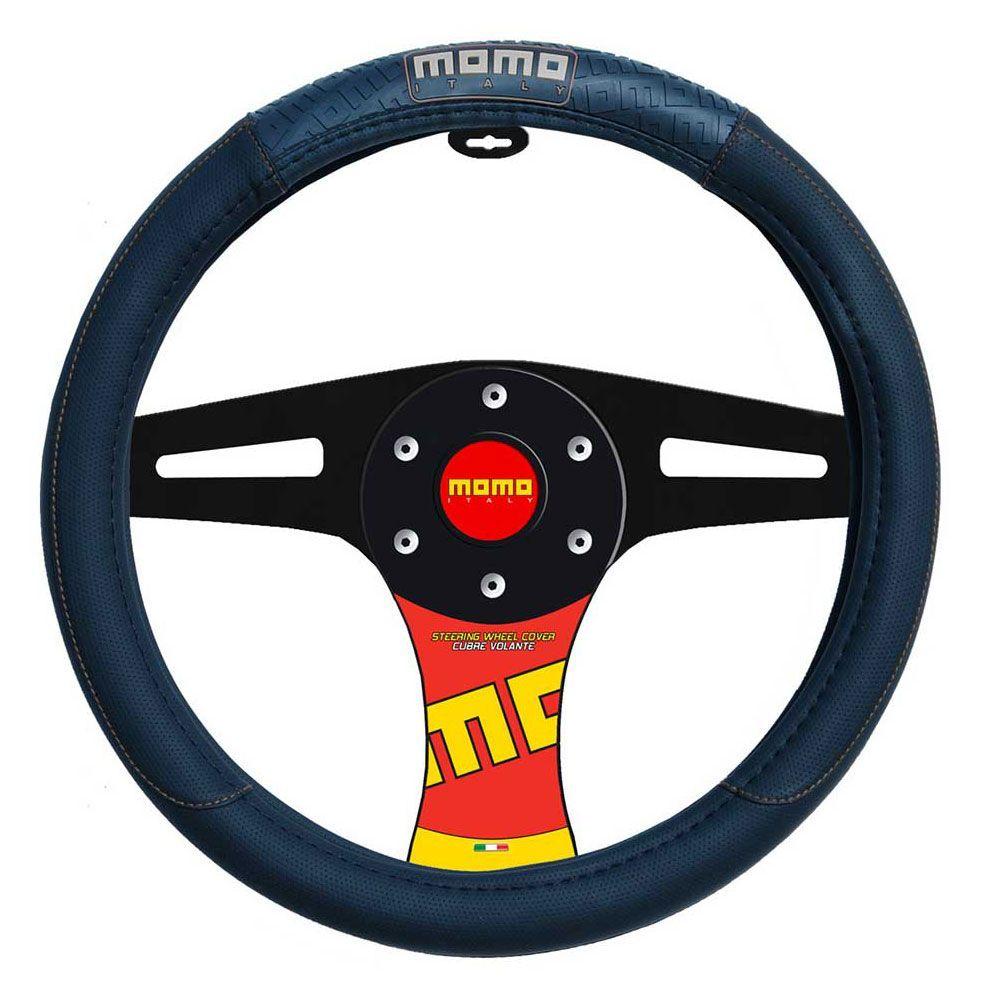 Cubrevolante Momo 004 Universal 38,5cm Negro Gris-0