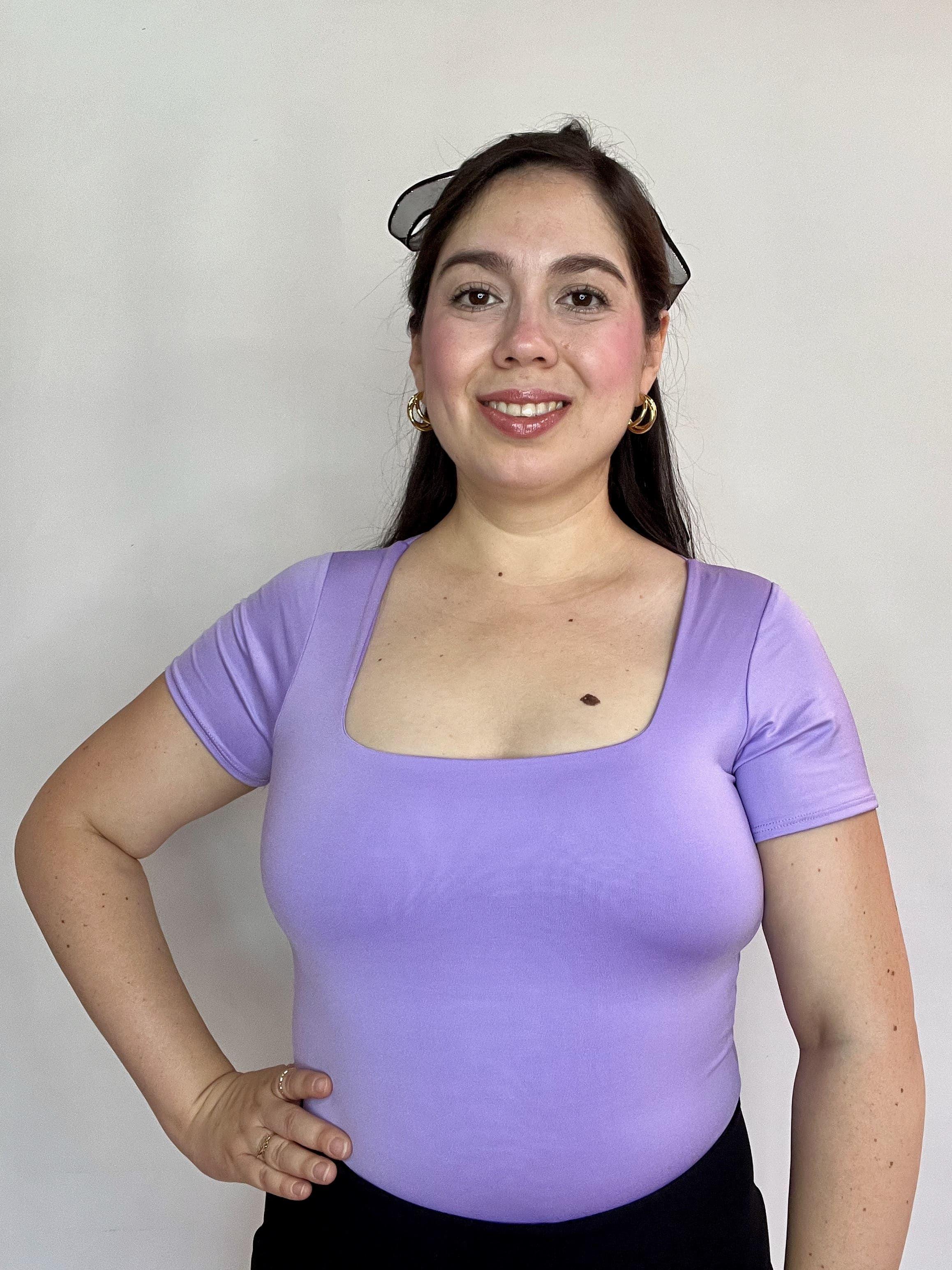 Body Mujer Lila Escote Cuadrado Espalda Cerrada-4