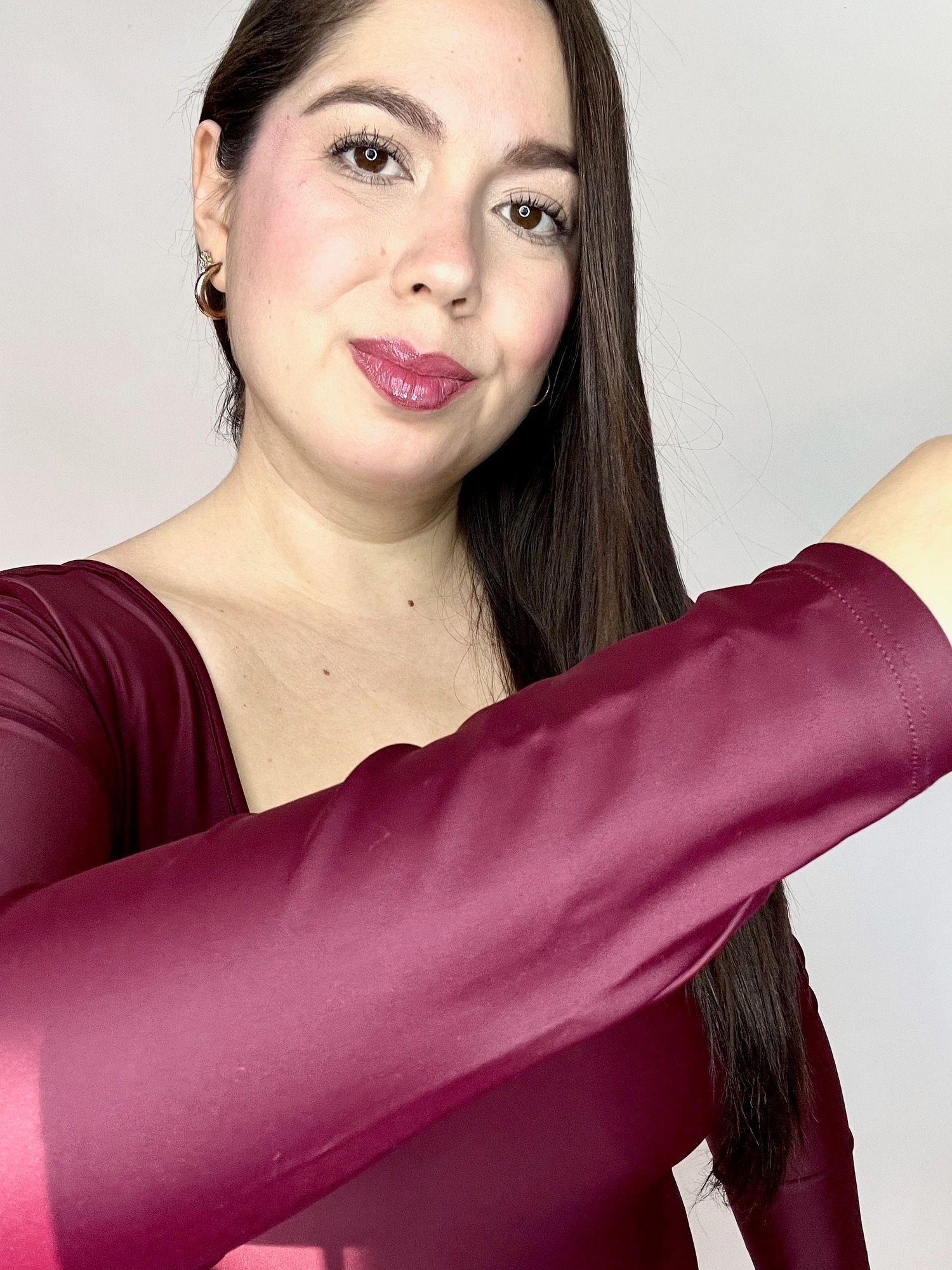 Body Escote Redondo Burdeo-5