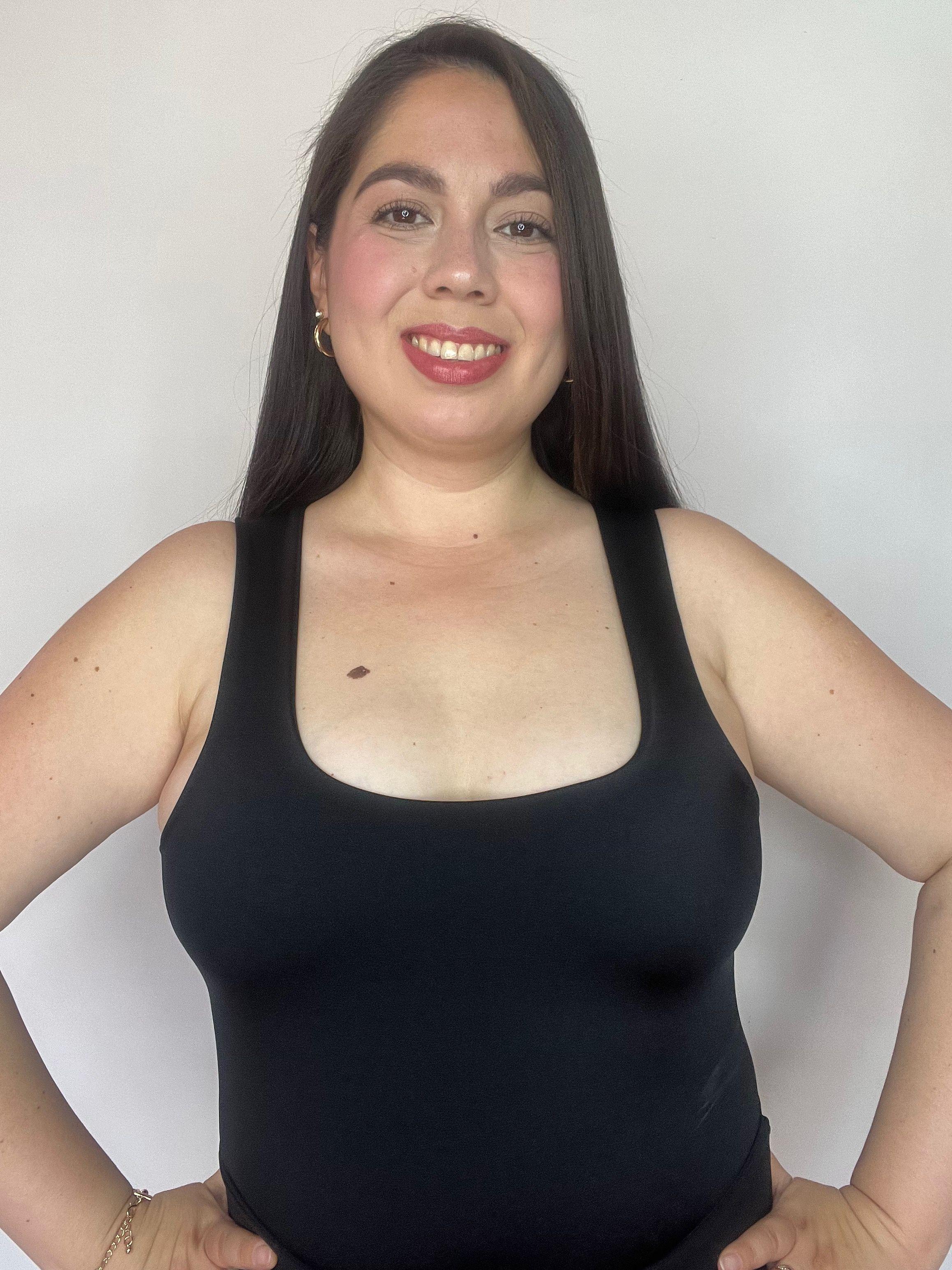 Body Mujer Escote Cuadrado Musculosa-0