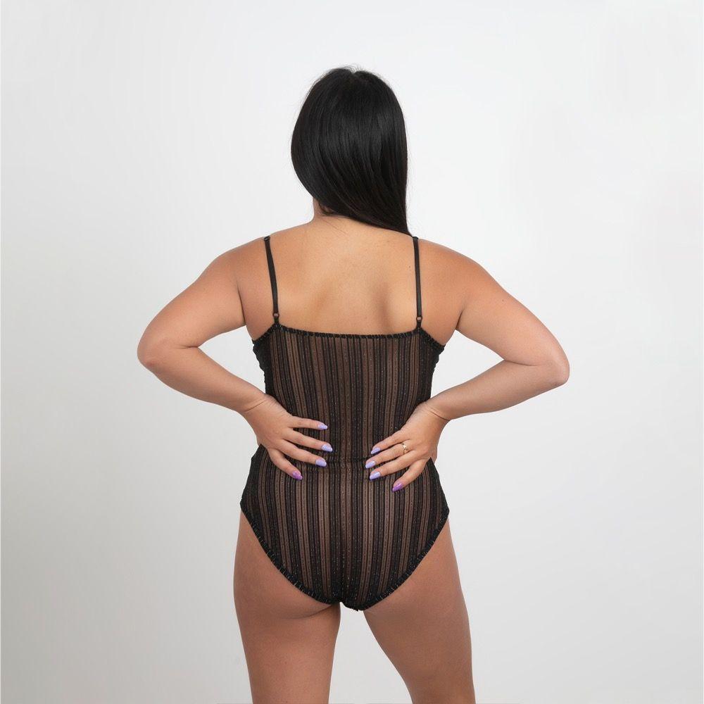 Body Encaje Brillos Negro-2