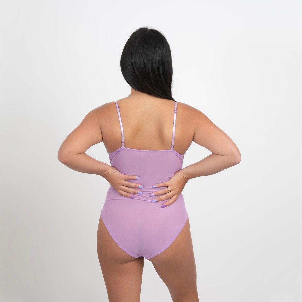 Body Encaje Transparencia Lila-2