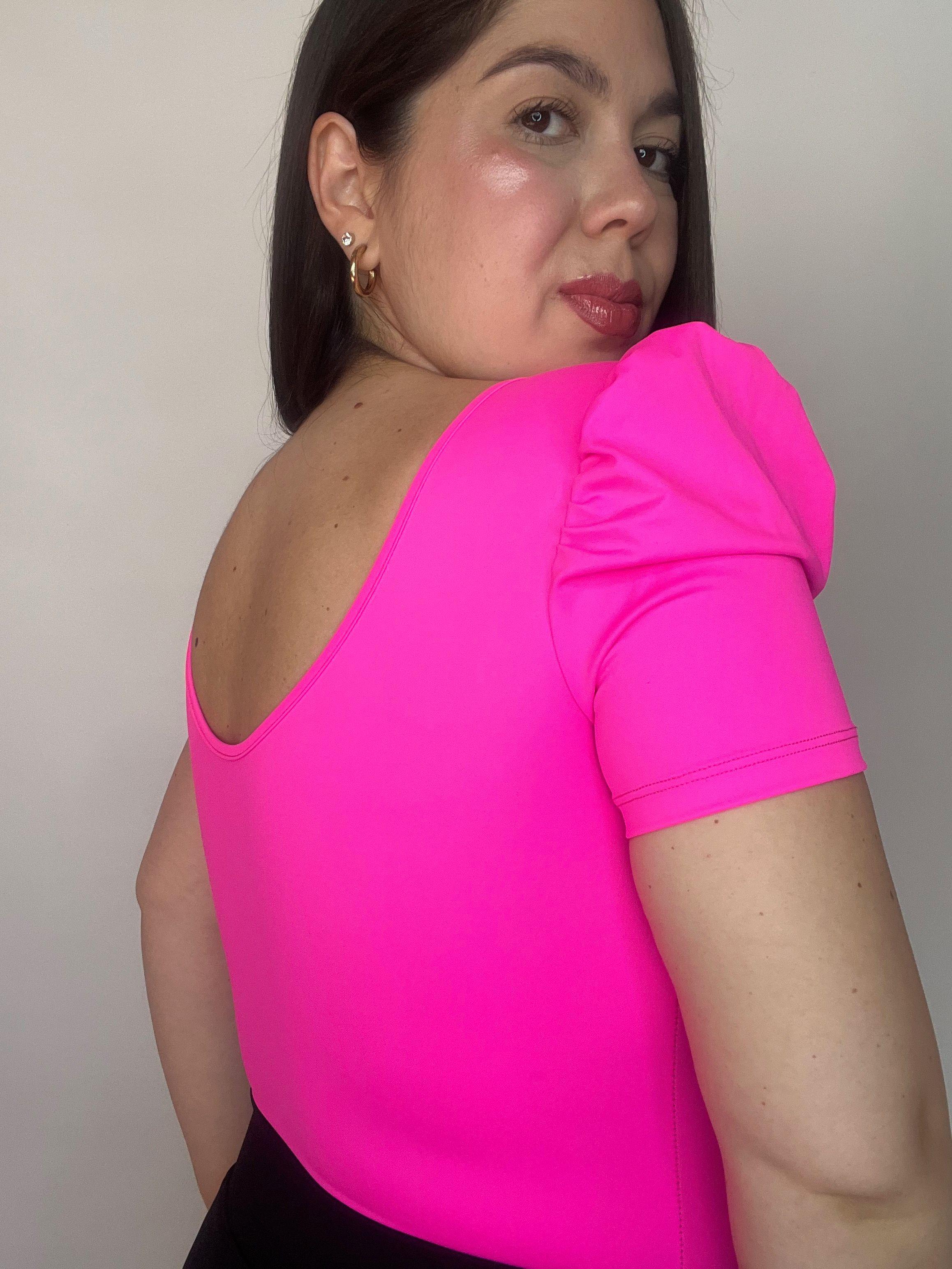 Body Mujer Escote Redondo Manga Corta Princesa-3