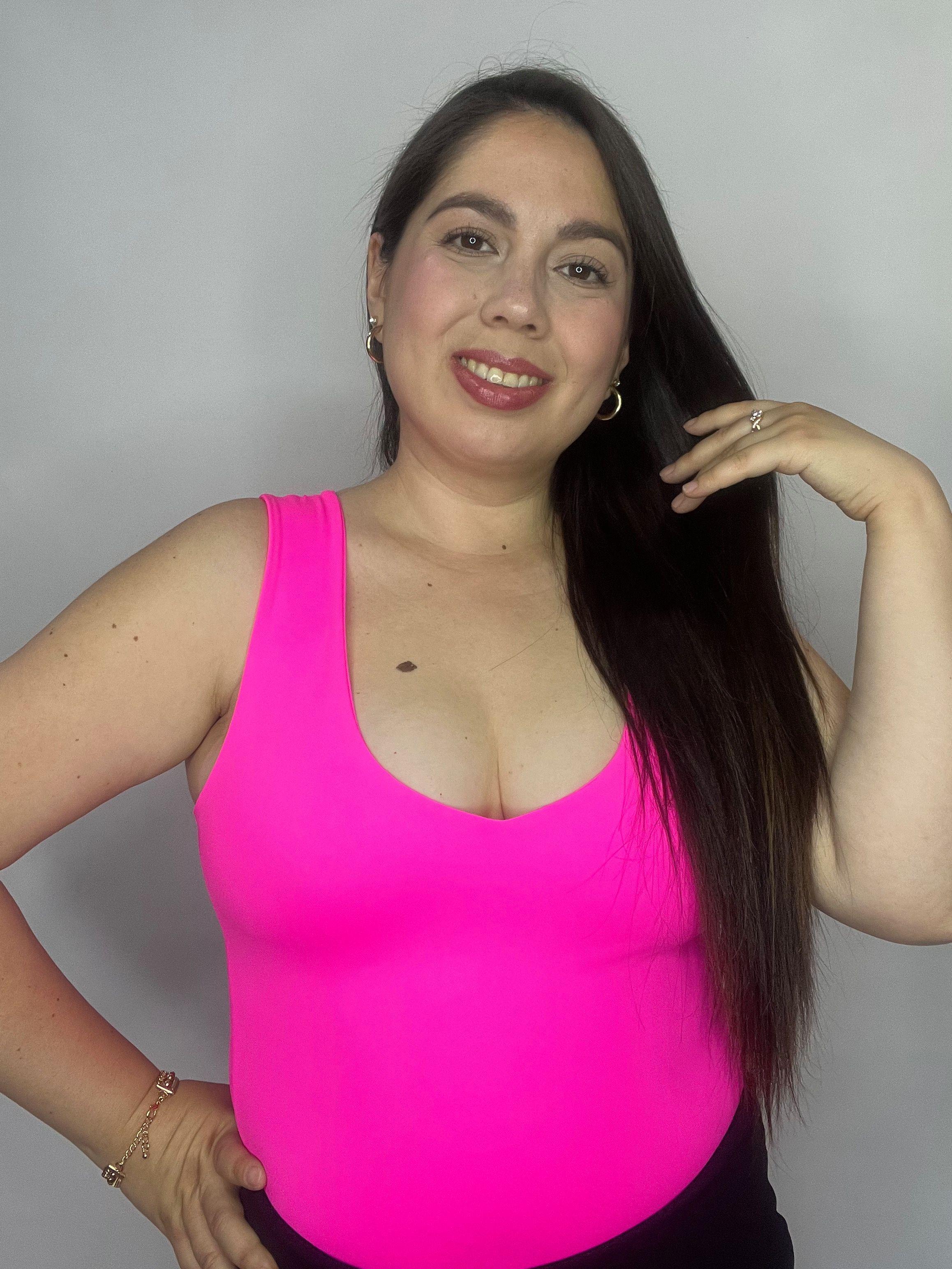 Body Mujer Escote V Musculosa-1