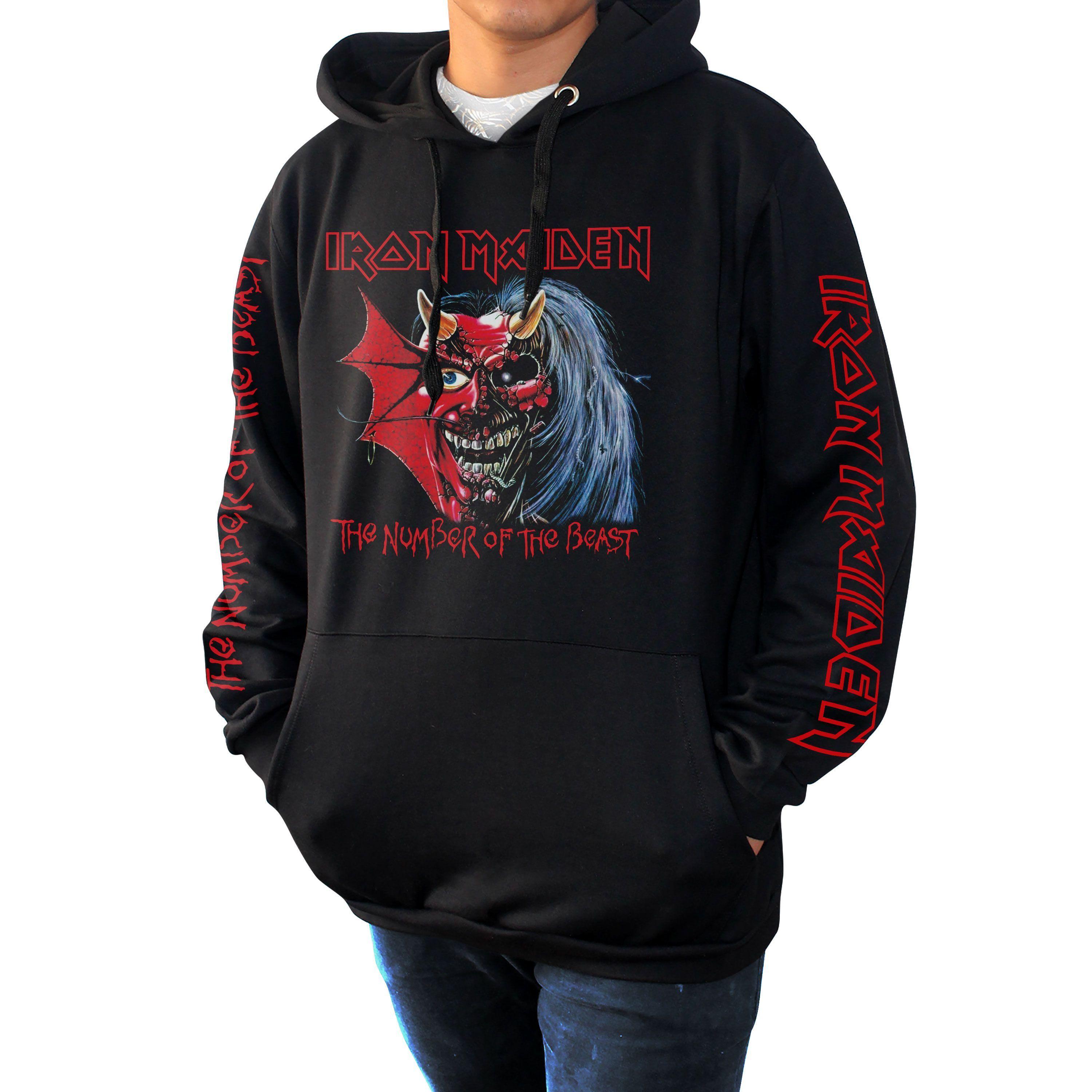 POLERON OVERSIZE IRON MAIDEN-0