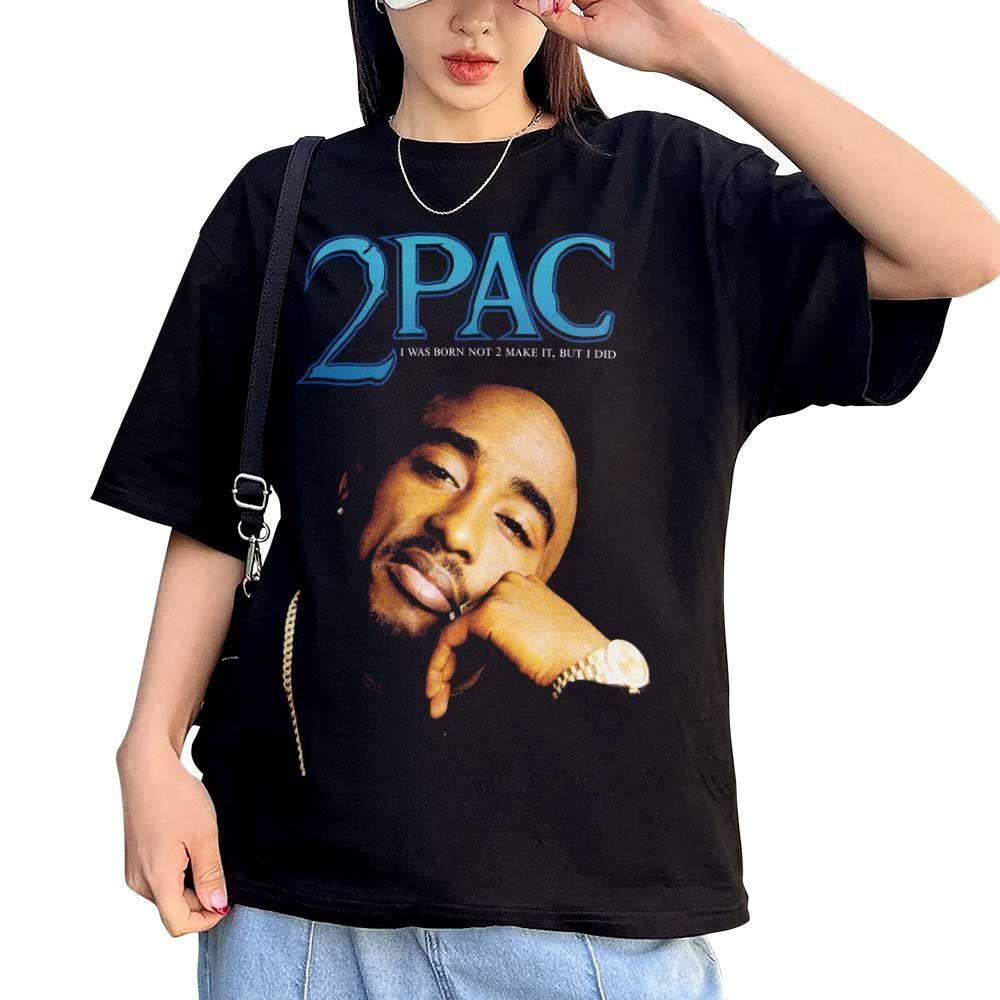 Polera hombre estampada  DTF 2PAC 118 FANShirt-2