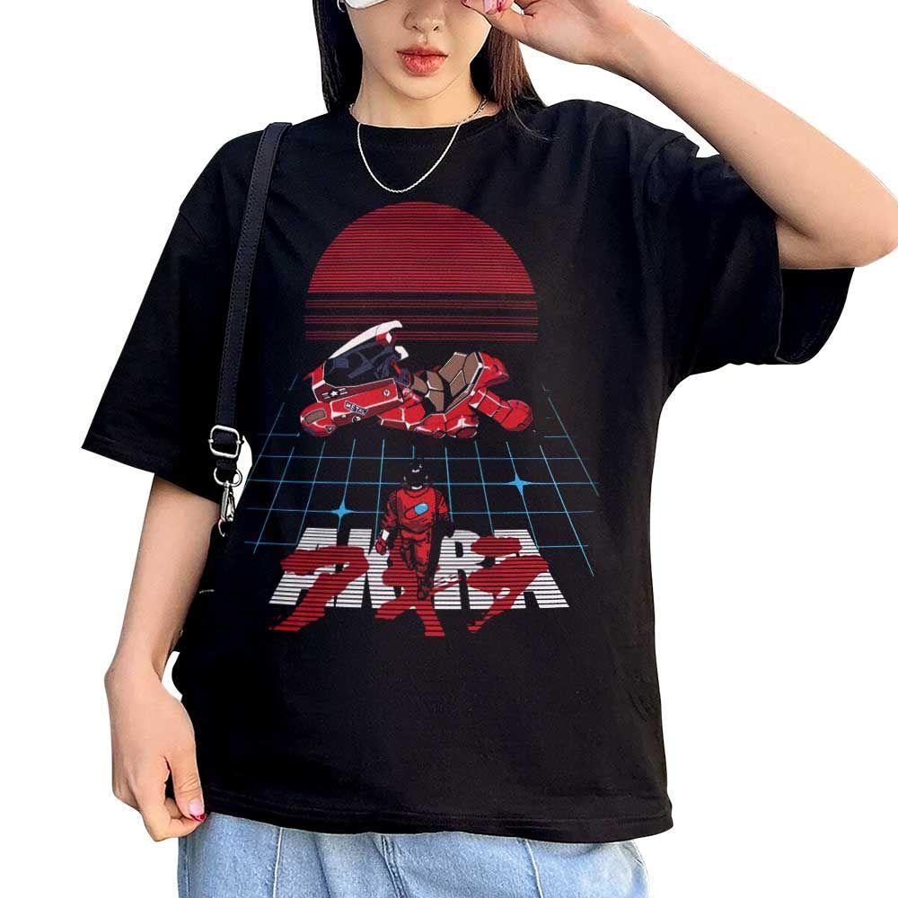 POLERA ESTAMPADA AKIRA RETRO-0