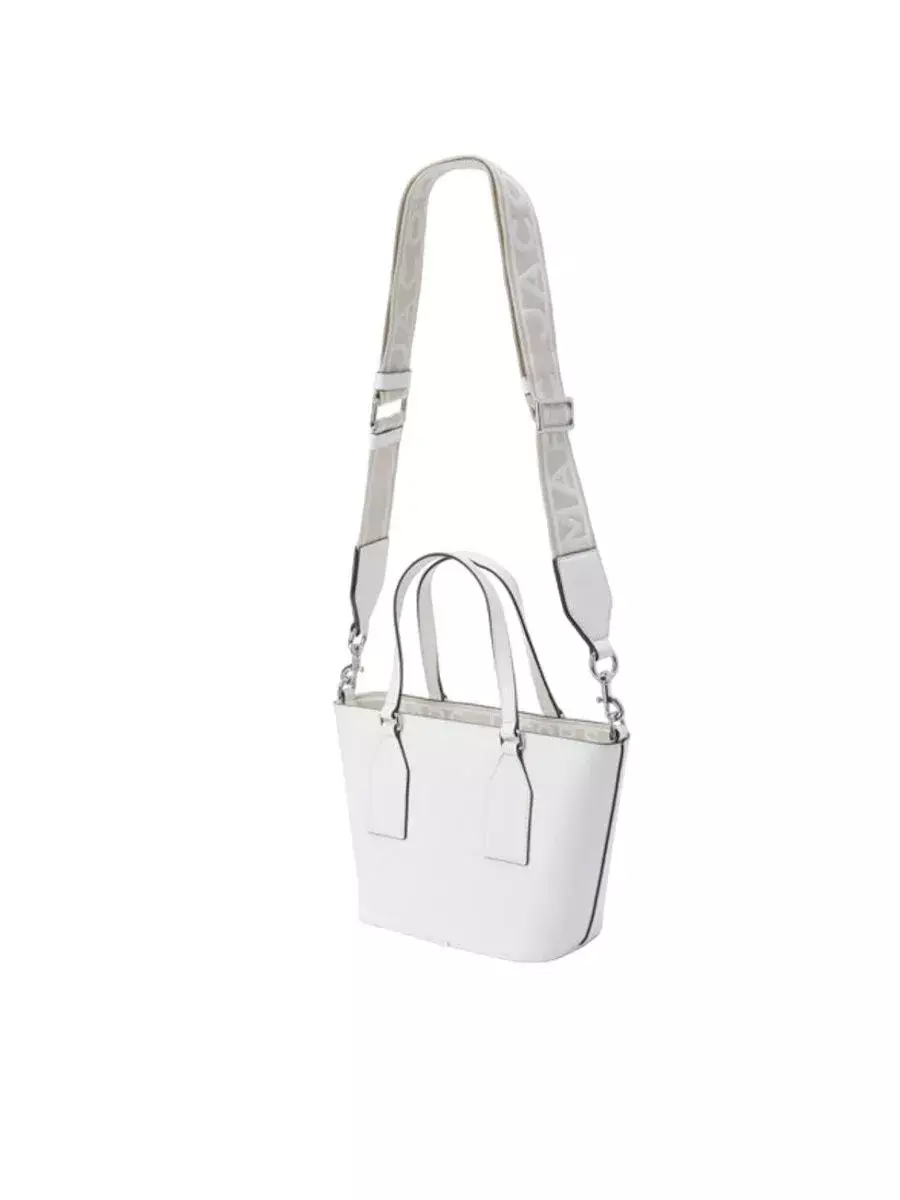 Marc Jacobs Saffiano Leather Small Tote Cotton-3