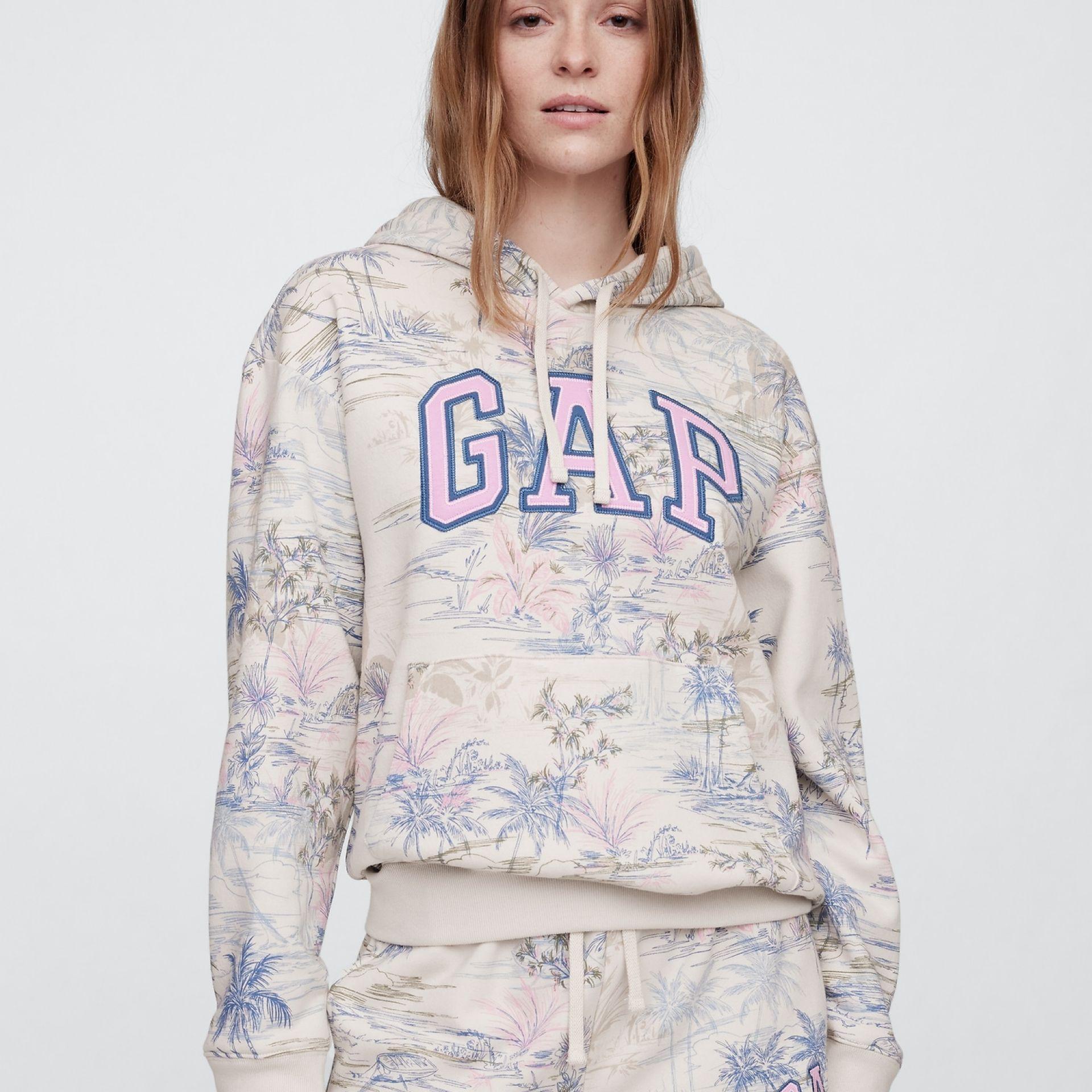 Poleron Gap Palmeras (Talla M)-0