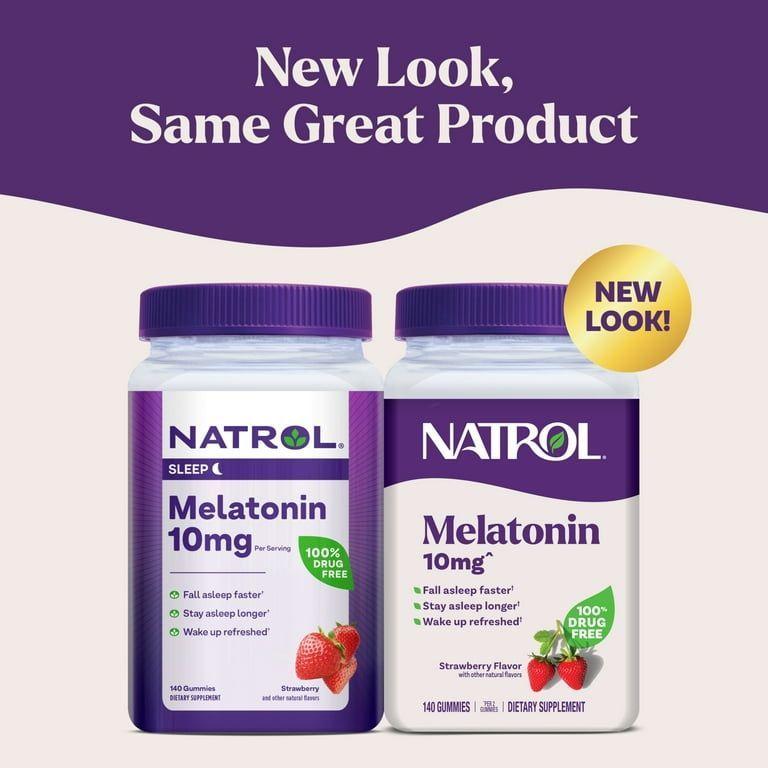 Natrol 10mg - 140 Gomitas-2