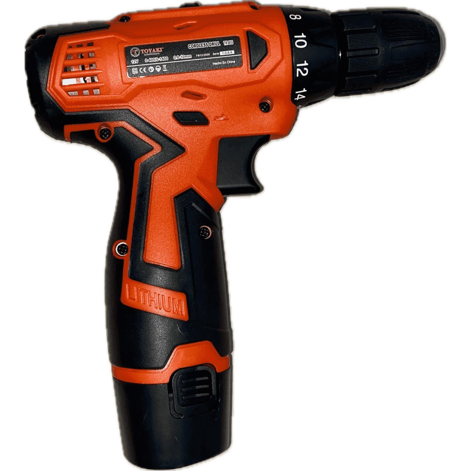 TALADRO RECARGABLE 12V TOYAKI-1