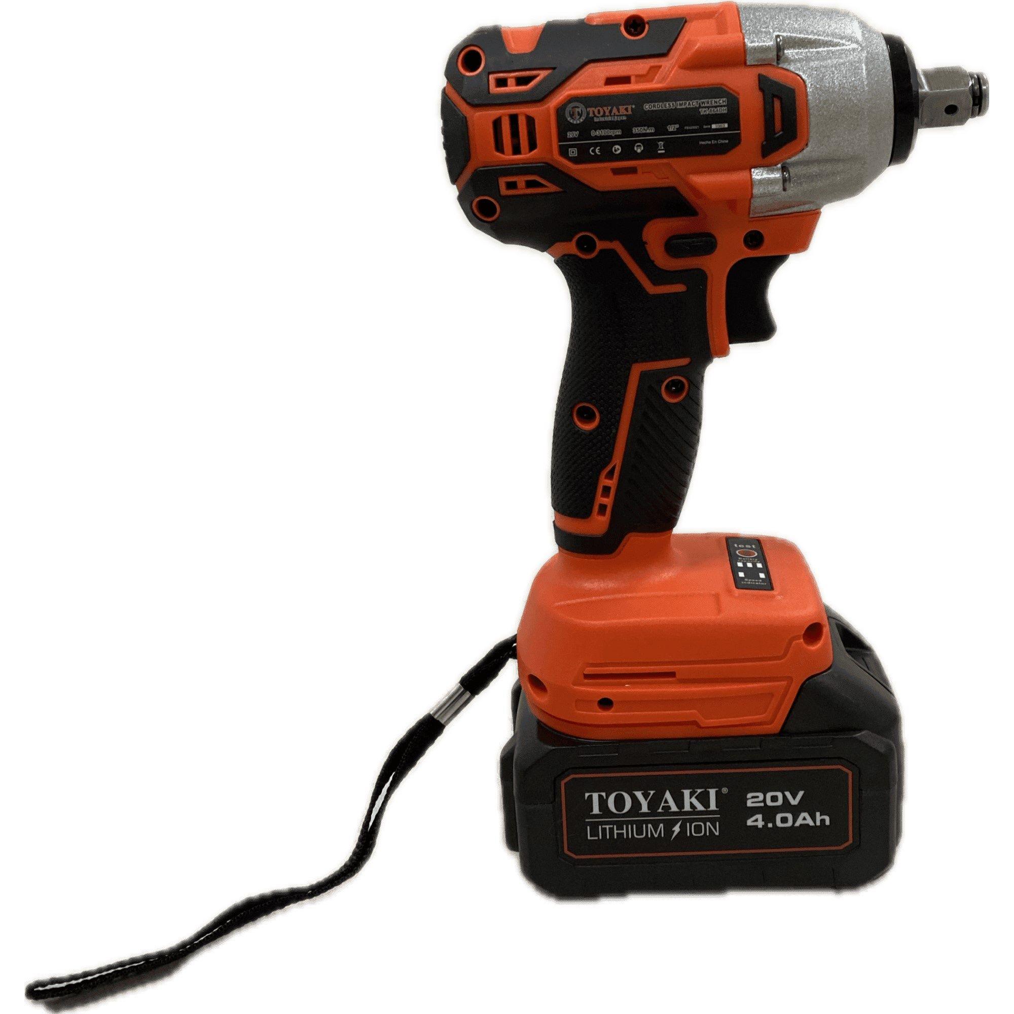 LLAVE DE IMPACTO INALAMBRICO 13MM 20V 2 BATERIAS TOYAKI-1