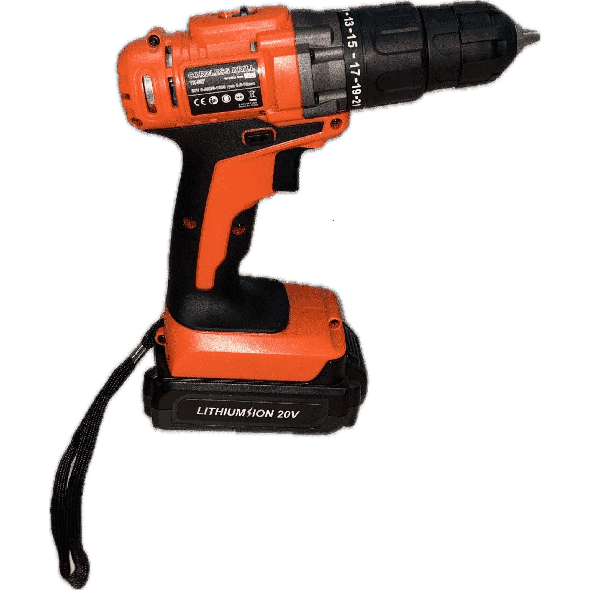 TALADRO INALAMBRICO 10MM 20V LITIO TOYAKI-1