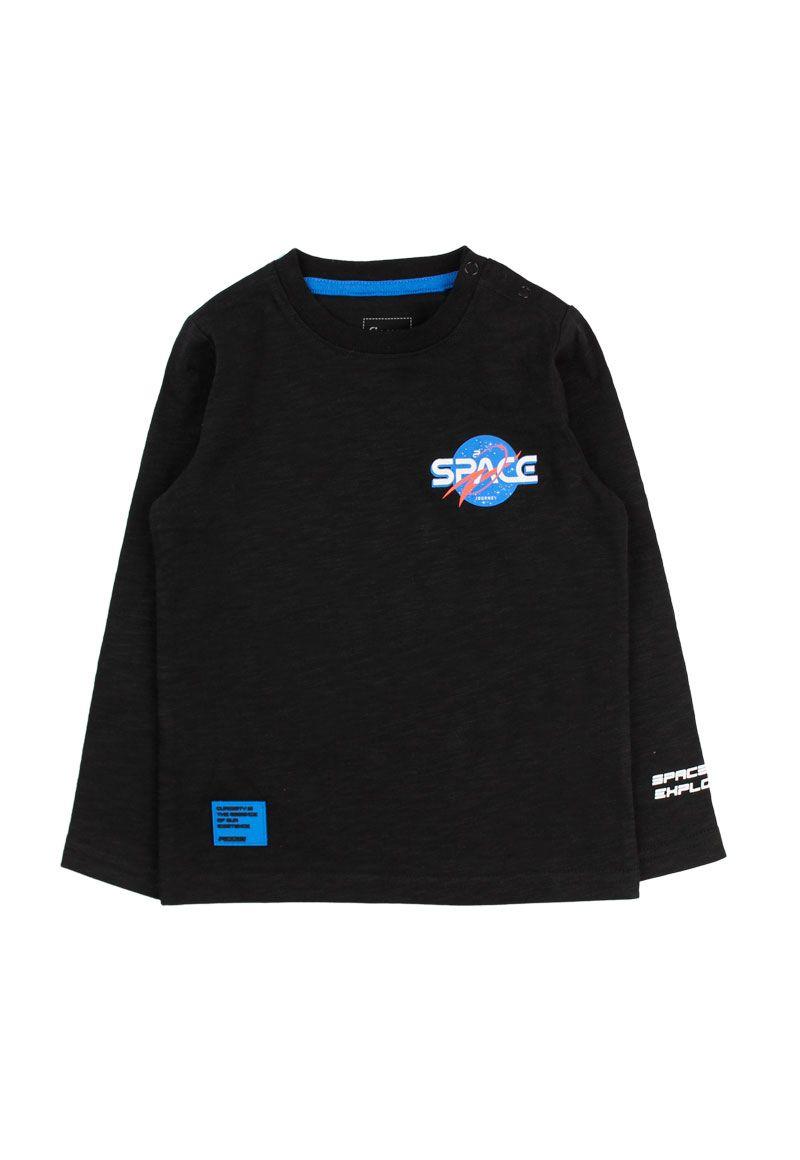 Polera kids niño slub cosmic 236 W24-0