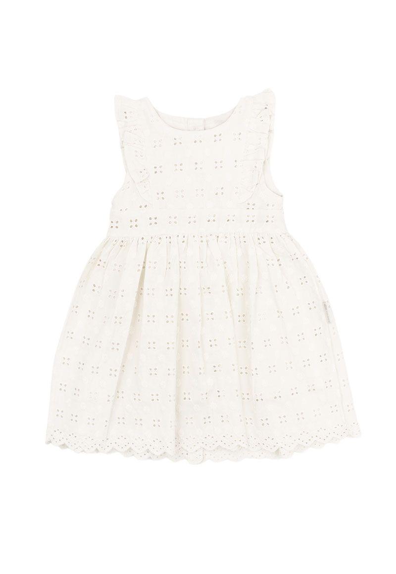 Vestido bebé niña broderie free 206-0