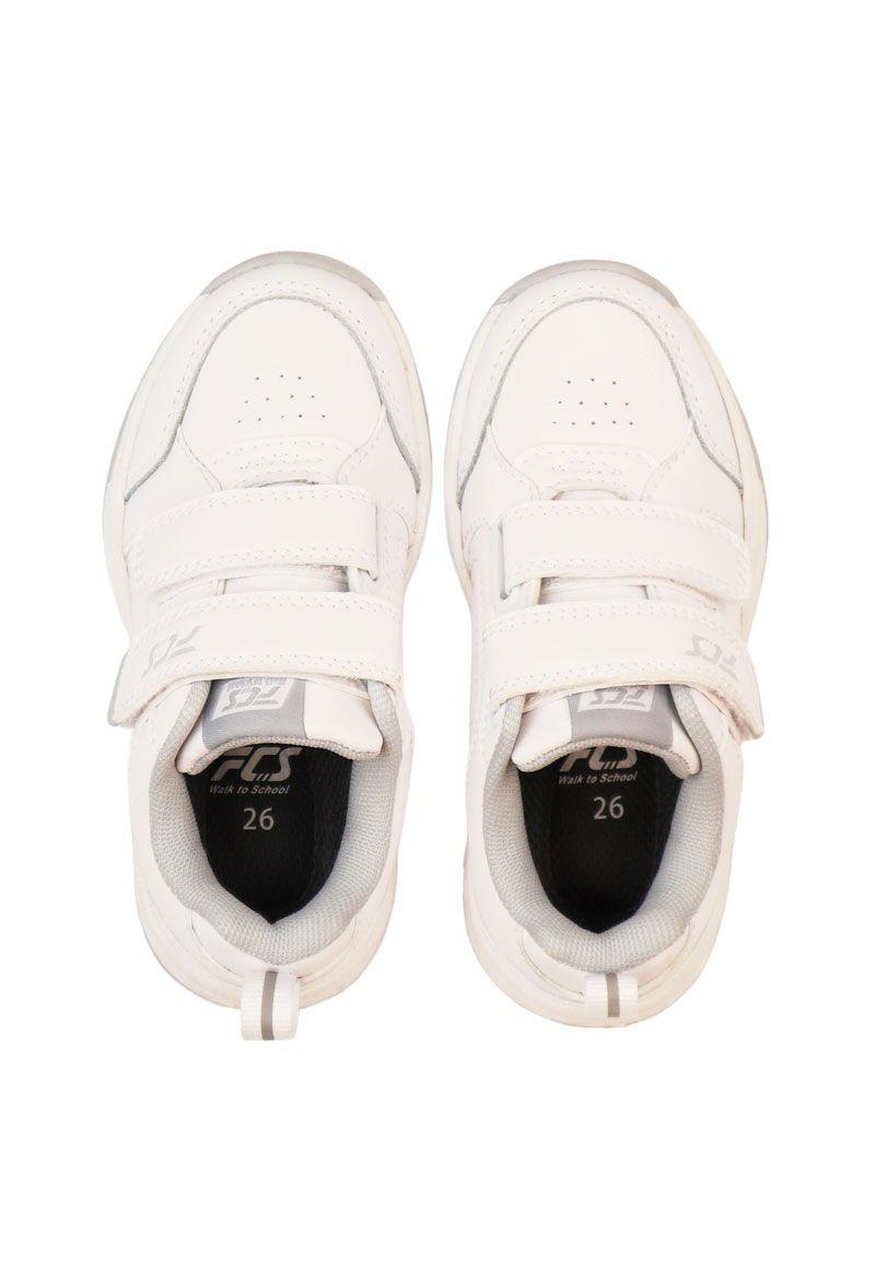 Zapatilla escolar fcs  2 velcros unisex 917-2