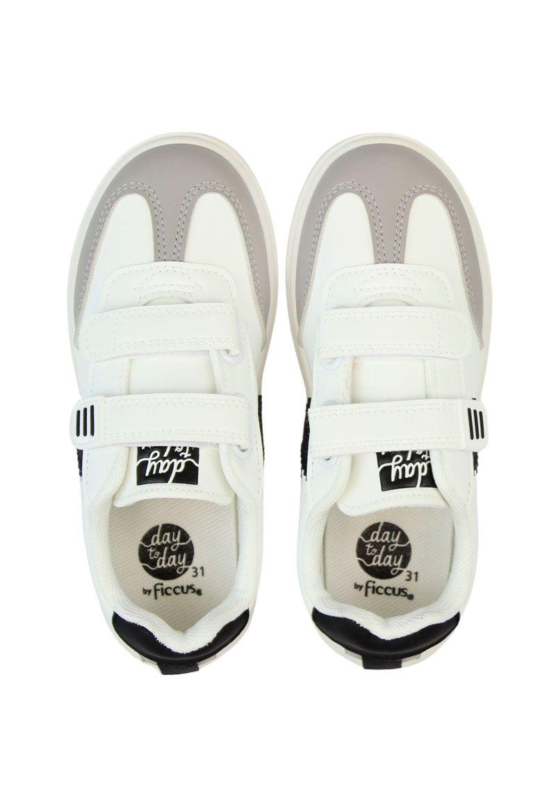 Zapatilla urbana 2 velcros day to day 956-2