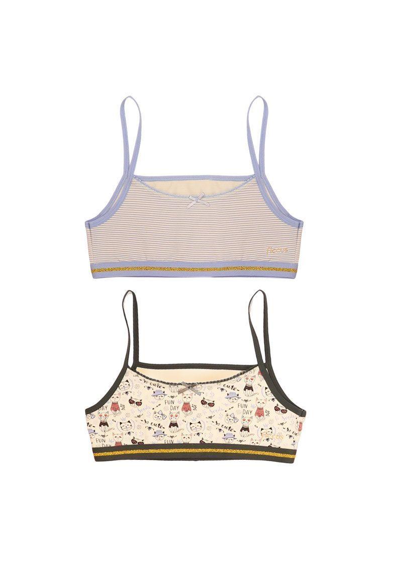 Pack doble sostén kids niña ficcus 646m-1
