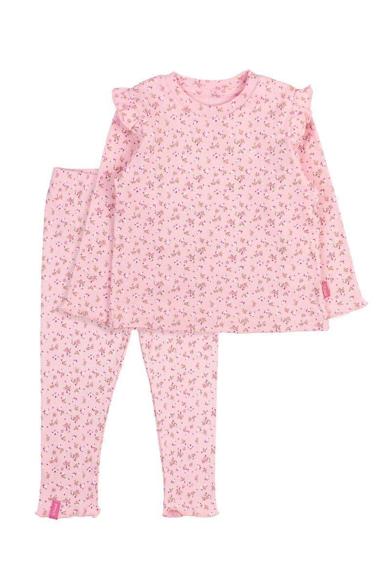 Pijama bebé niña flores 222-0