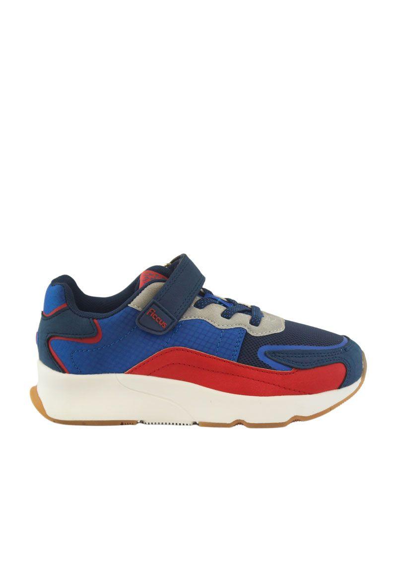 Zapatilla sport velcro elástico junior niño 938-0