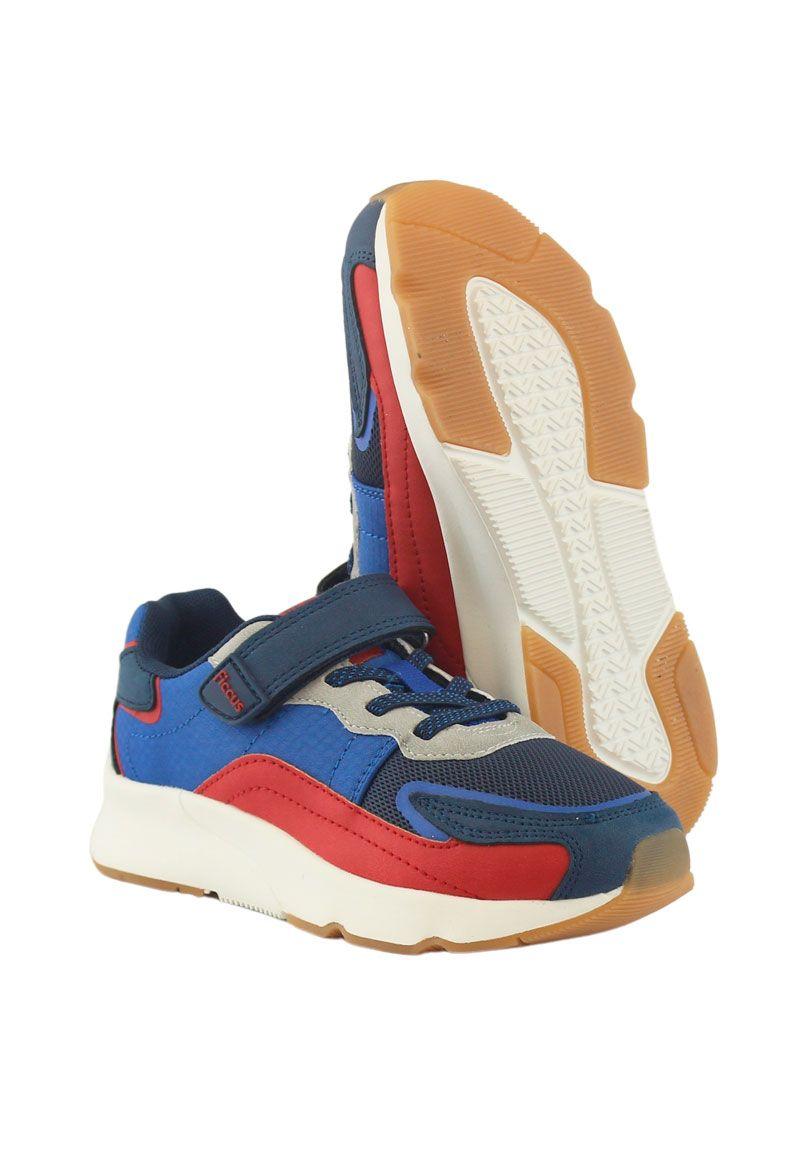 Zapatilla sport velcro elástico junior niño 938-3