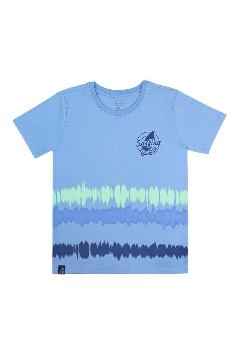Polera junior niño franjas malibu 354-0