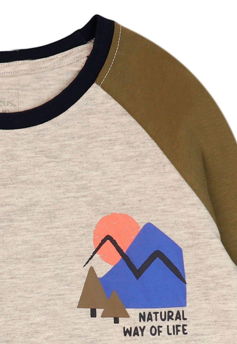 Polera kids niño m/raglan adventure 232-2