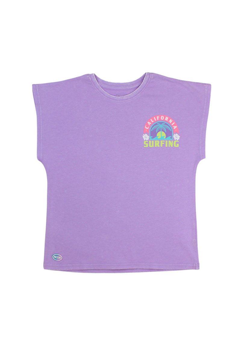 Polera junior niña h/ caido malibu 392-0