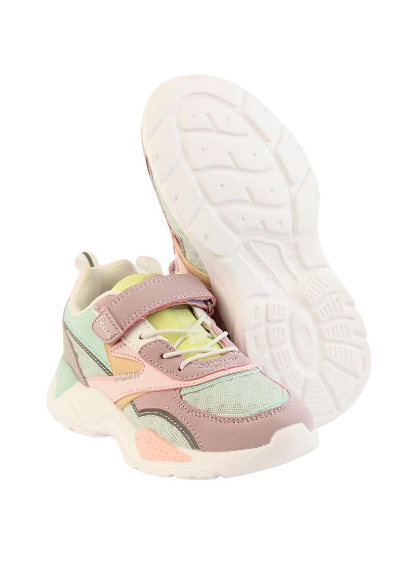 Zapatilla sport velcro elástico w24 niña 909-3