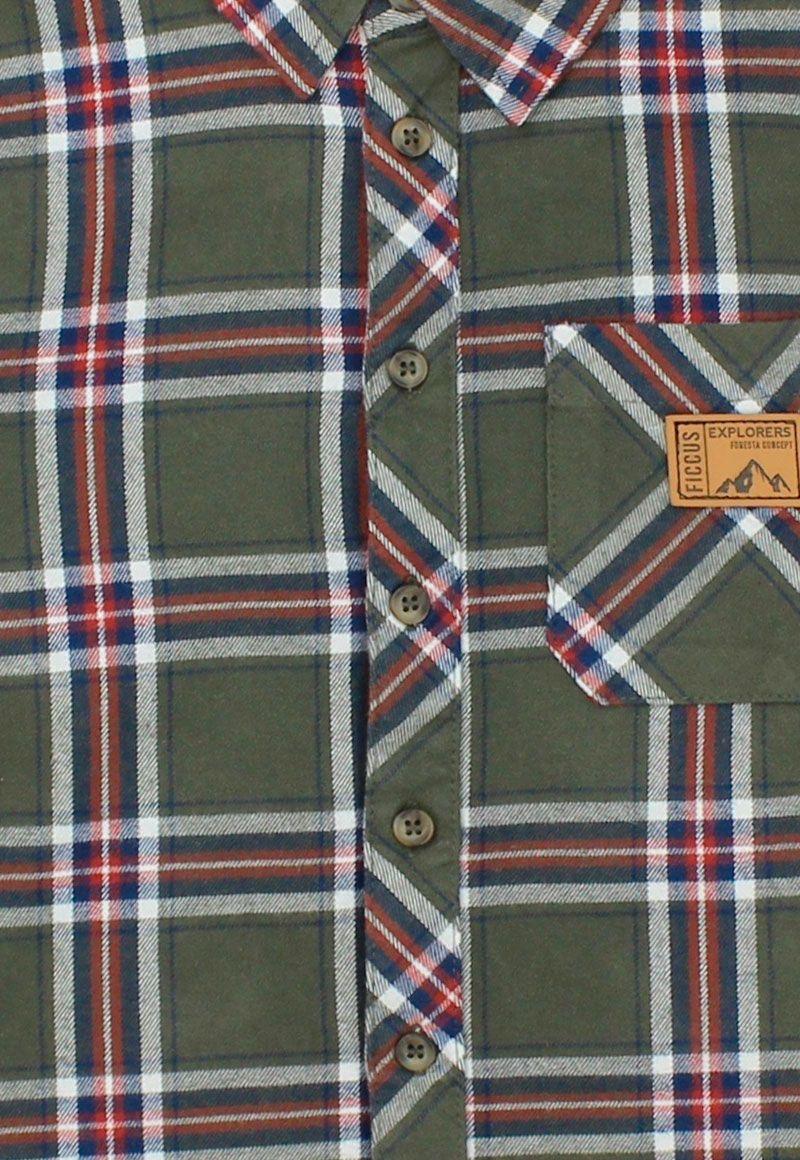 Camisa kids niño escocesa foresta 239-2