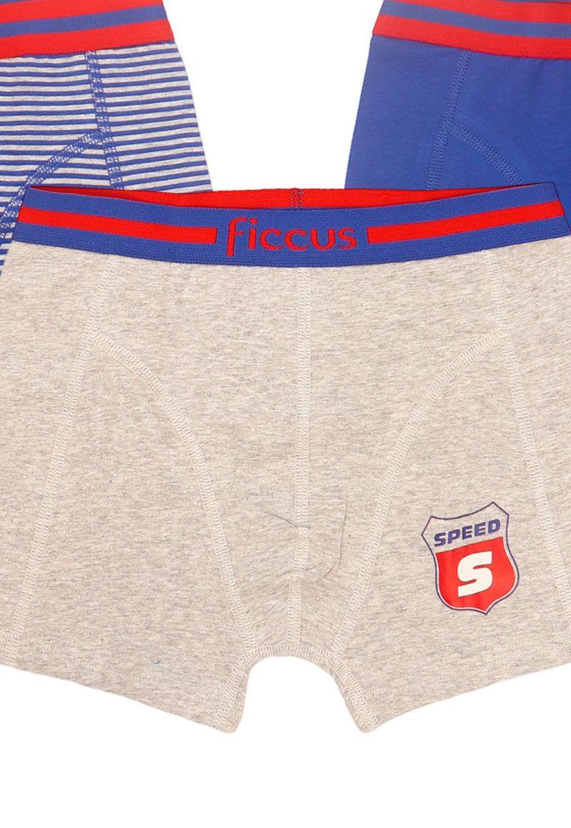 Pack triple boxers teens niño  658m-2