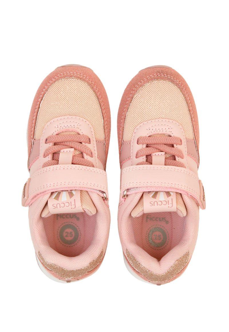 Zapatilla sport velcro elástico andante niña 859-2