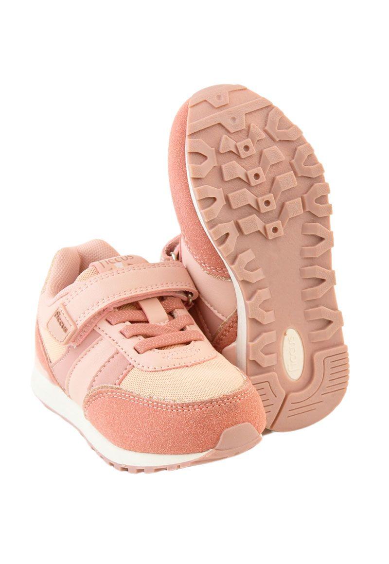 Zapatilla sport velcro elástico andante niña 859-3