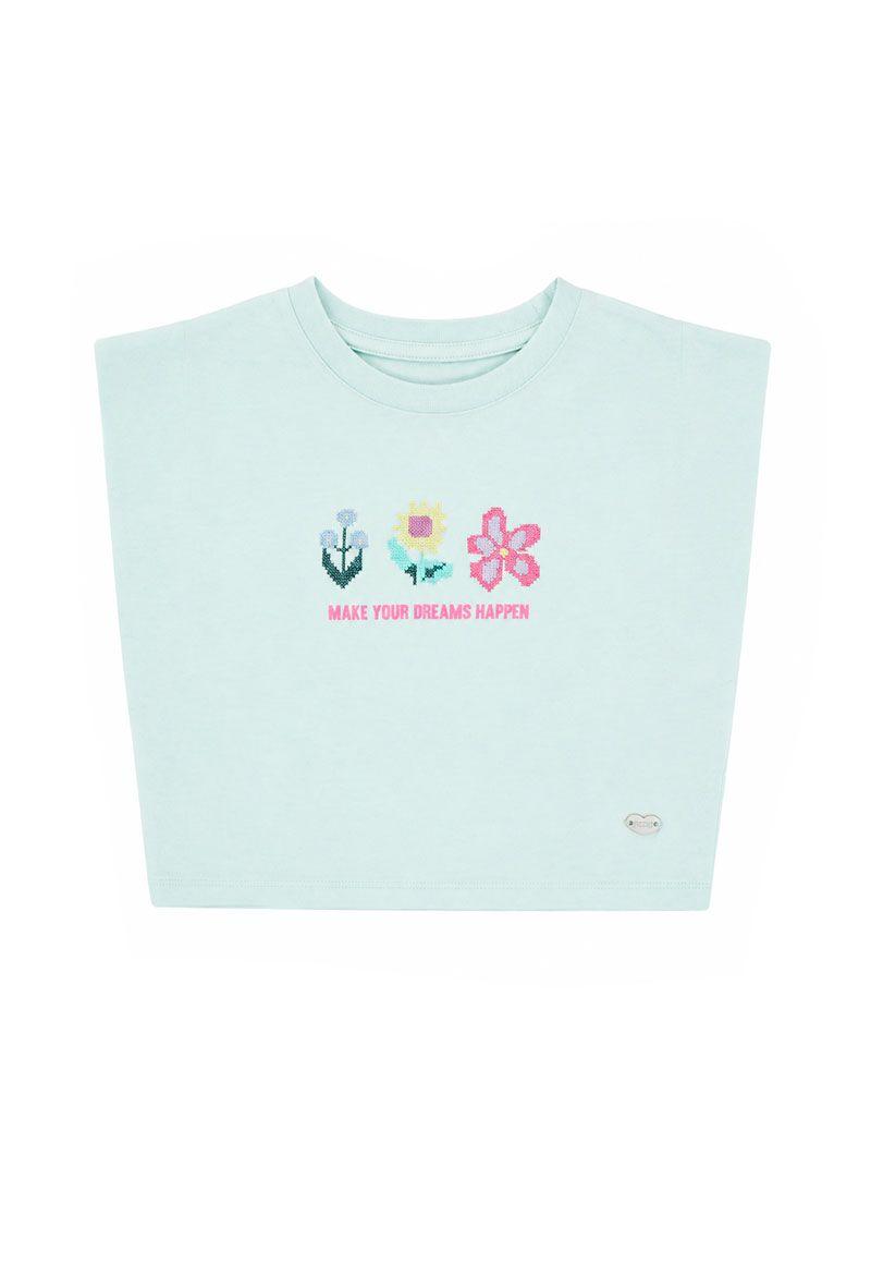 Polera girls bordado sundaze 288-0