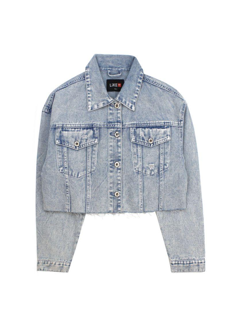 Casaca teens niña denim free 560-0