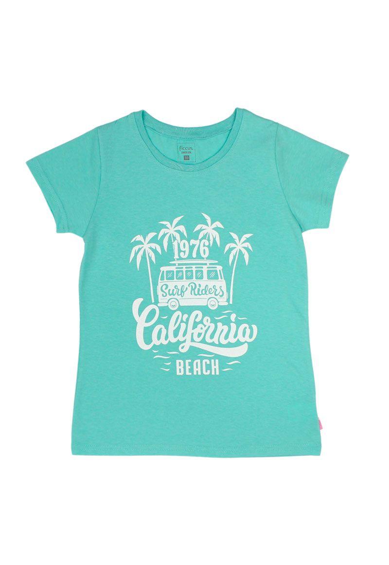 Polera jr niña estampada day to day 773-4