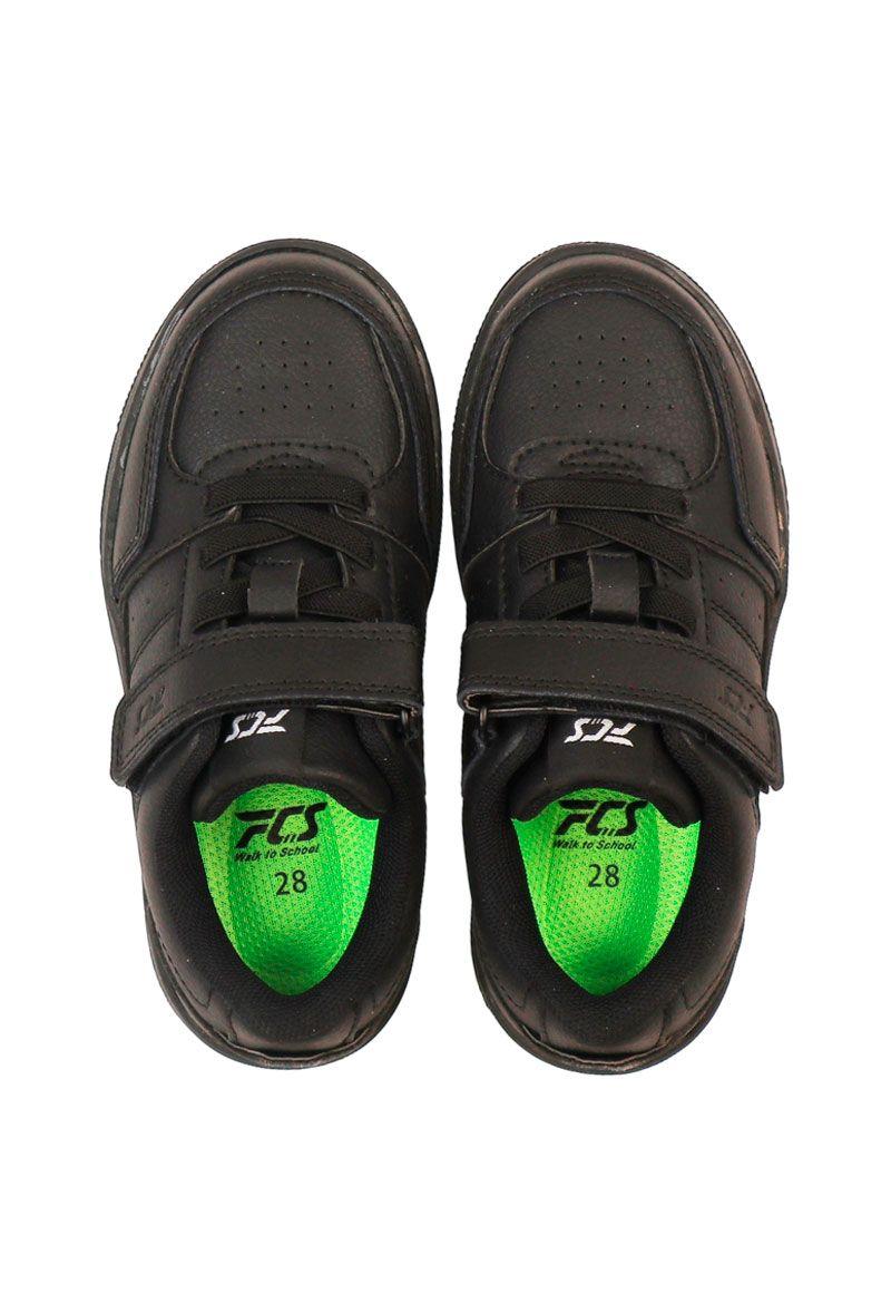 Zapatilla escolar fcs velcro elástico niño 922-2