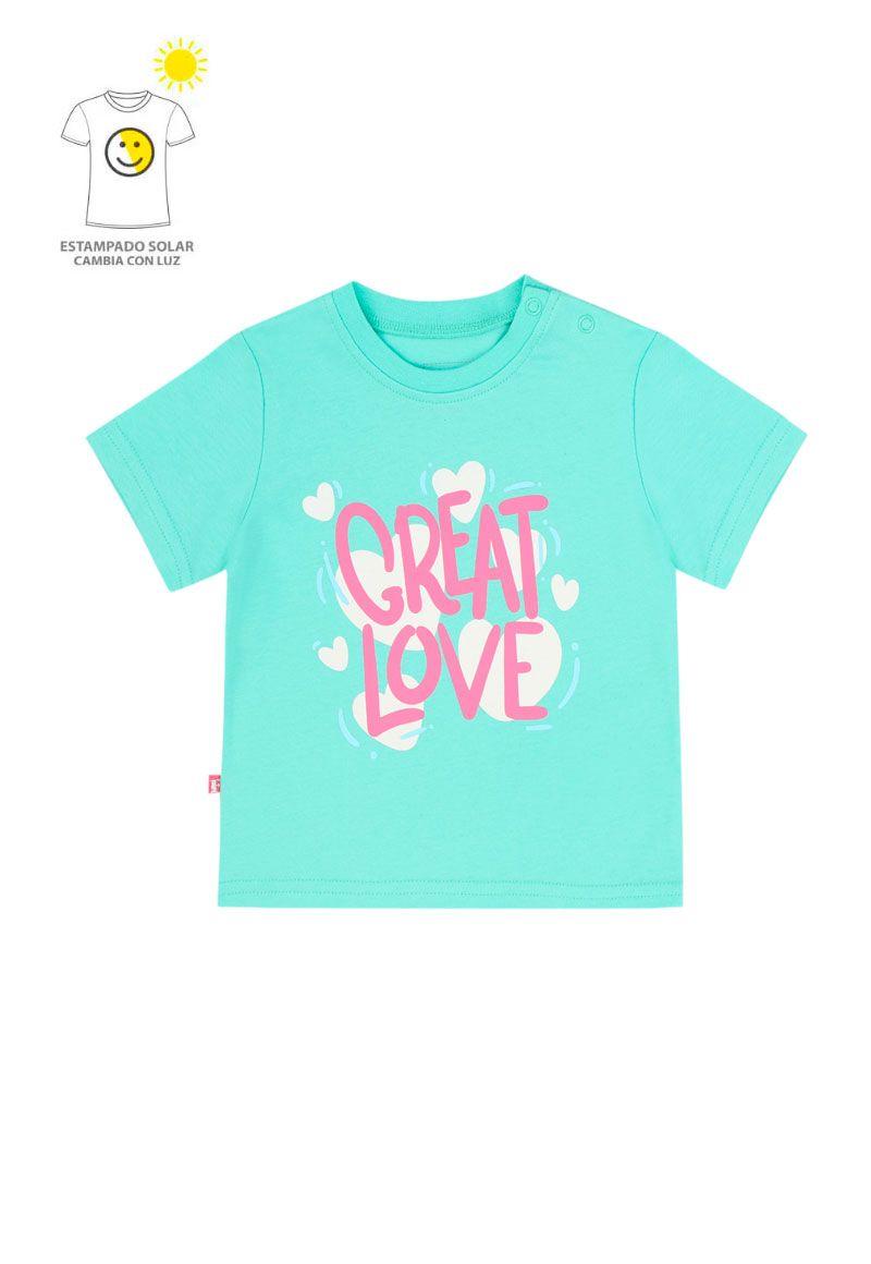 Polera bebé niña solar power light 720-0