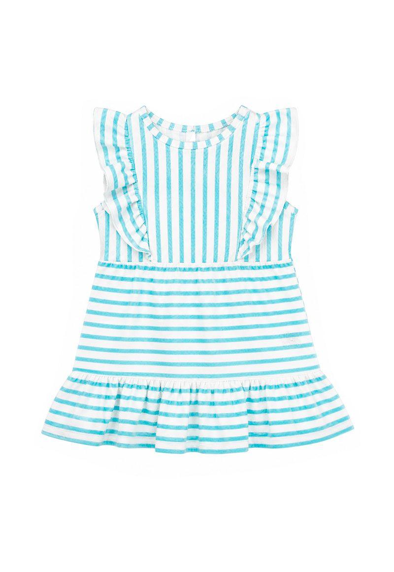 Vestido bb niña listado day to day 731-0