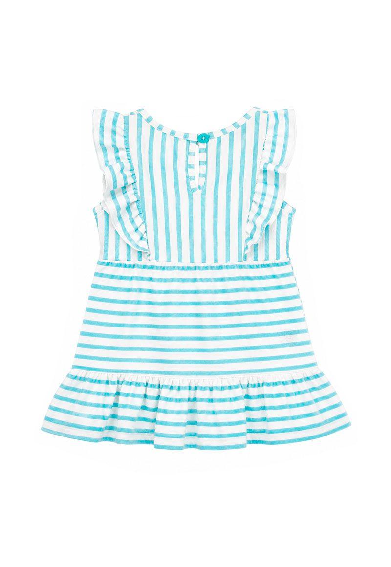 Vestido bb niña listado day to day 731-1