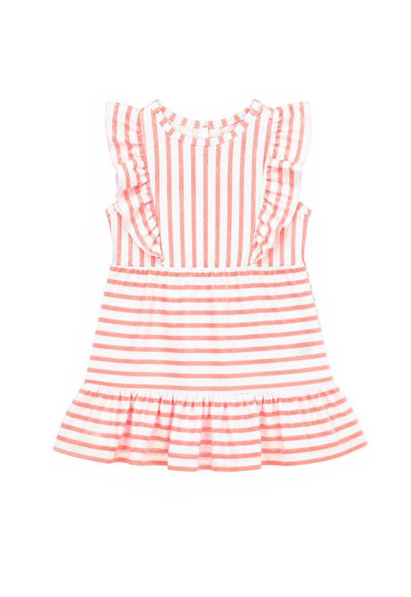 Vestido bb niña listado day to day 731-0