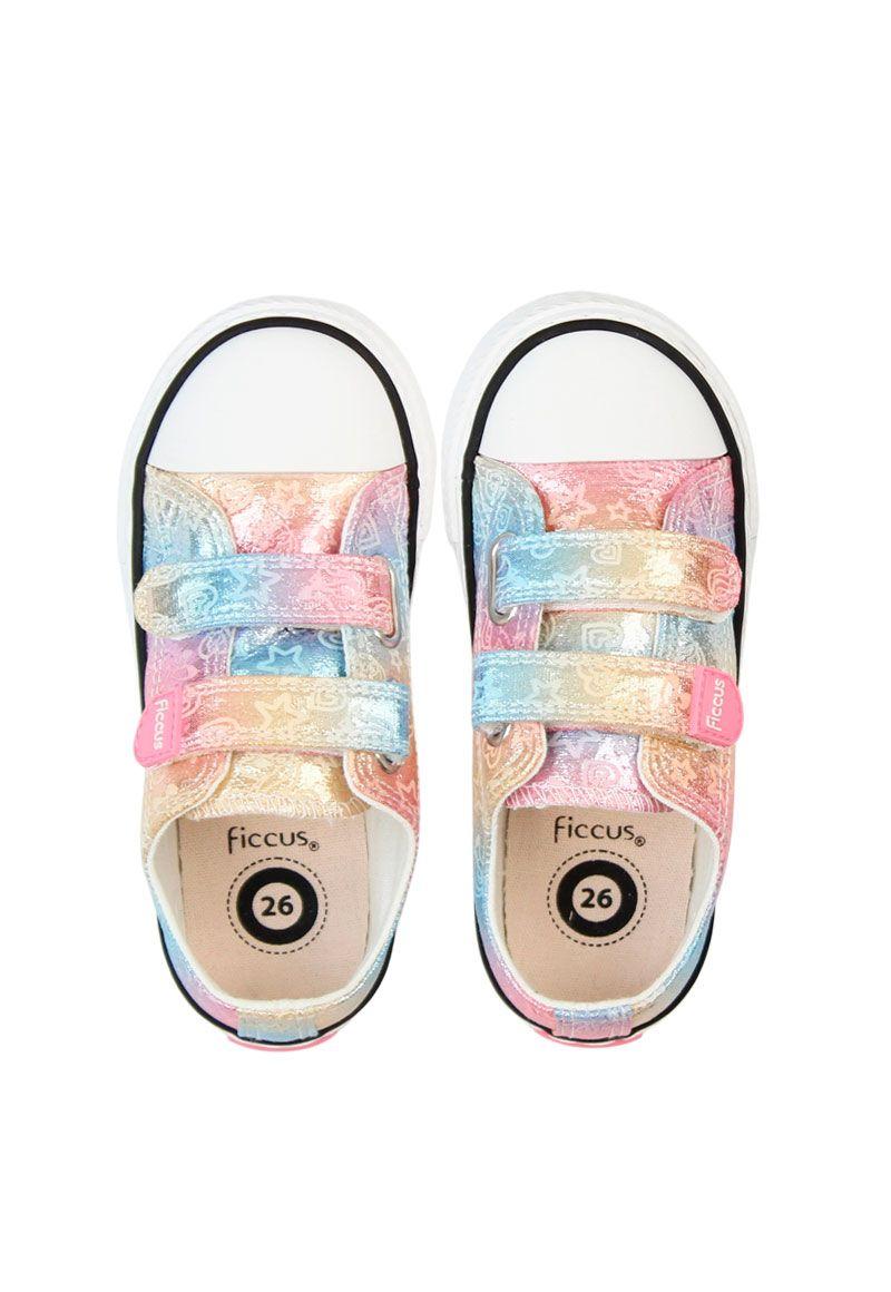 Zapatilla urbana 2 velcros kids niña 863-2