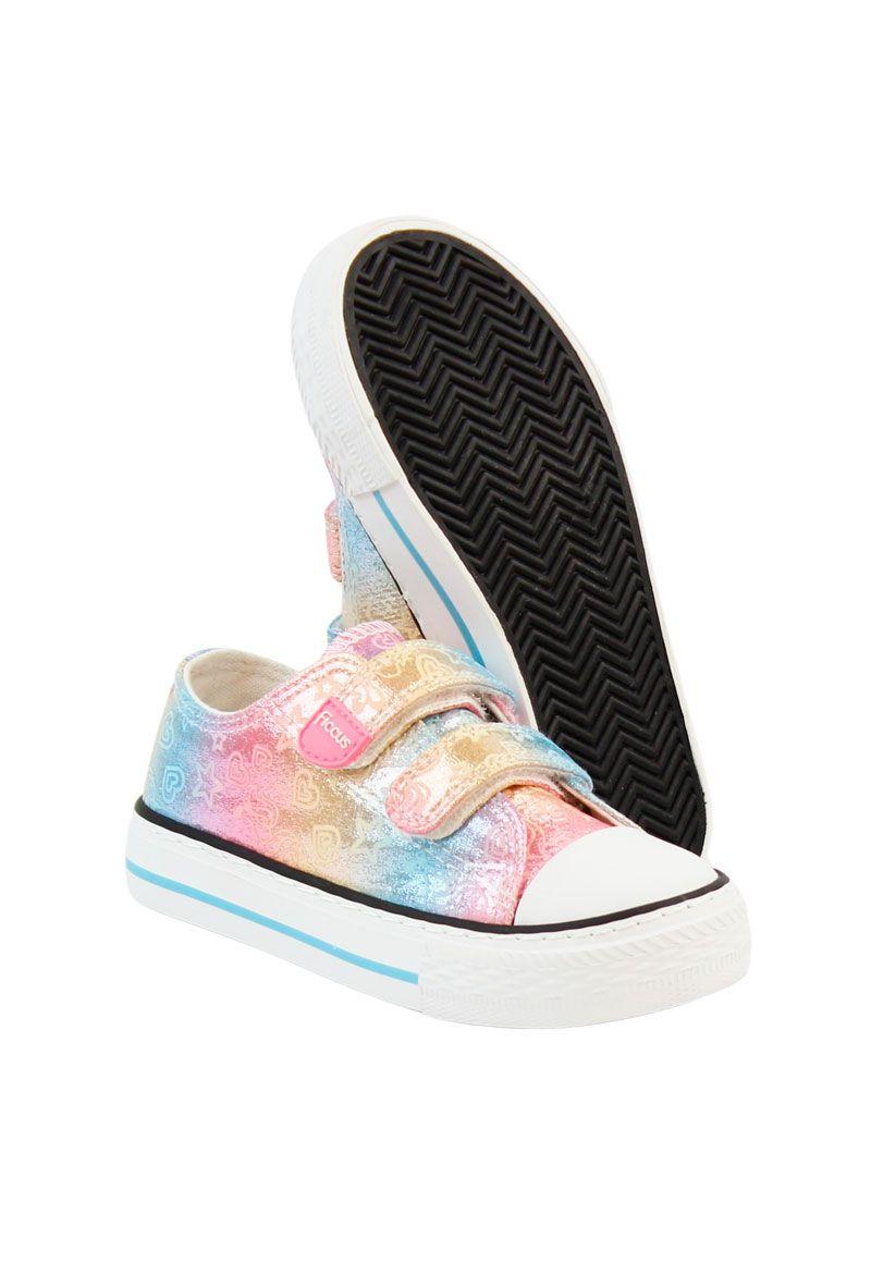 Zapatilla urbana 2 velcros kids niña 863-3